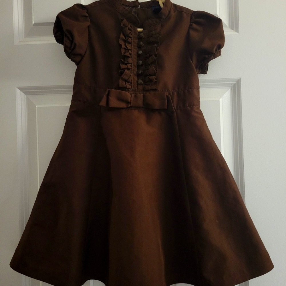 BabyGap Satin Holiday Dress, size 5